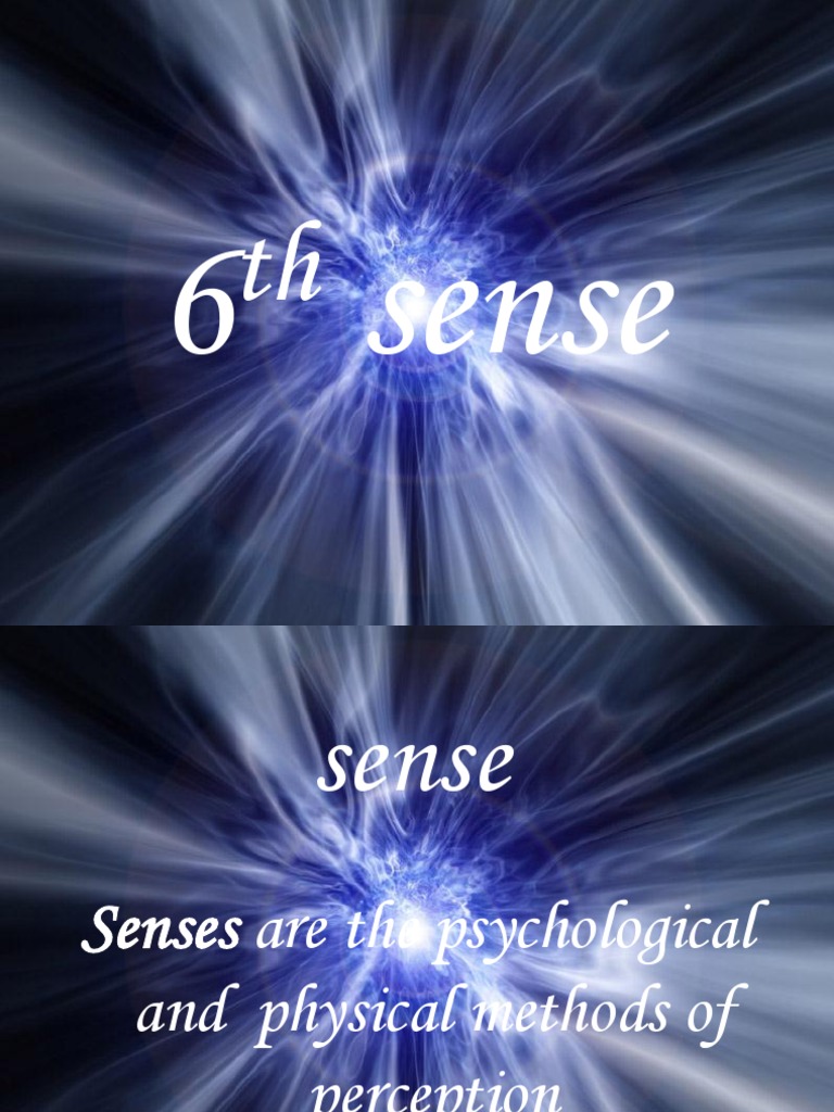 6th SENSE PDF
