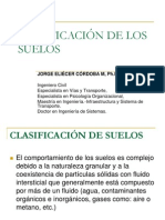 Clasificacion de Los Suelos