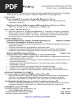 matt ponder graduate resume 2014