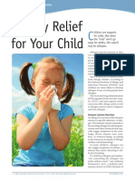Allergy Relief For Your Child
