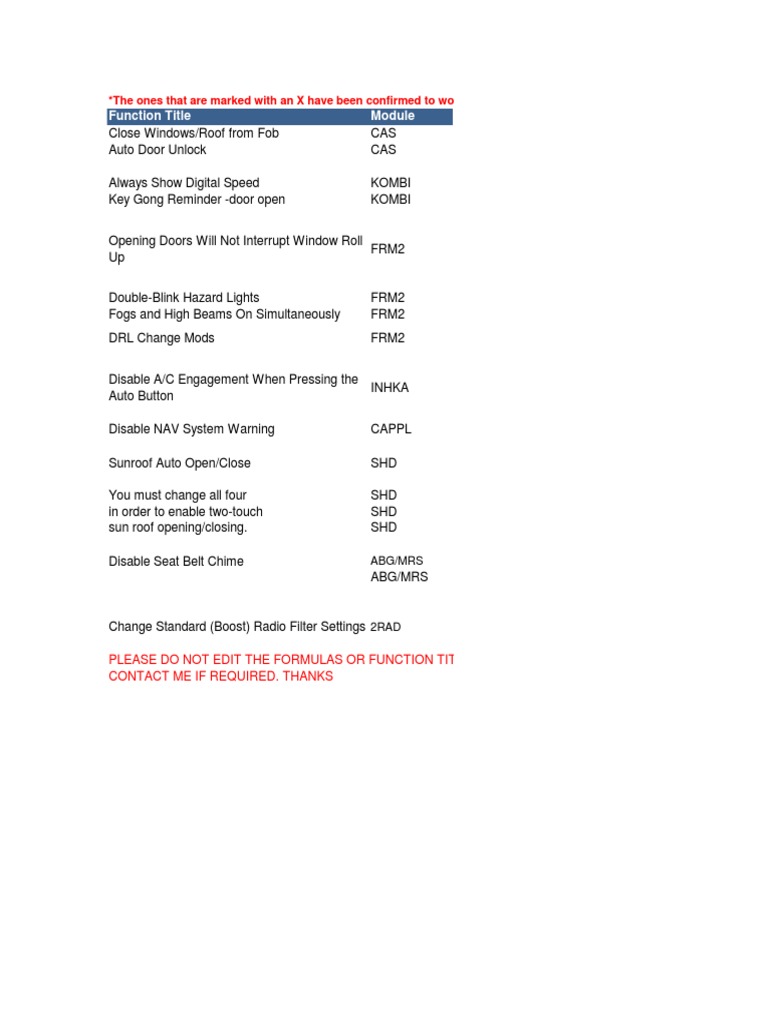 R56 Codes | PDF | Headlamp | Automobiles