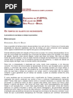 Soler Tempo if-epfcl - Encontro Da if-epfcl - 2008 São Paulo