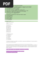 Dê a Classe Gramatical