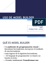 Uso de Model Builder