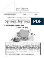 Ficha N° 2 Dipt, Tript, Hiato