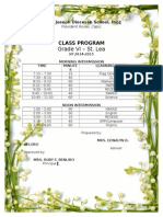 Class Program New6