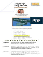 SHS Daily Bulletin 9-25-14