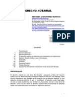 Derecho Notarial - Fernando Jesus Torres Manrique