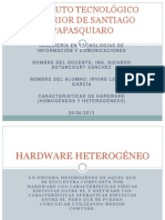 Hardware Homogeneo y Heterogeneo