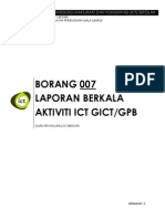 007-Laporan Berkala Aktiviti Ict Gict GPB