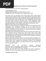 Pidato Bahasa Jawa Tentang Lingkungan