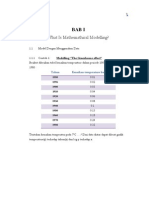 Mathematical Modelling