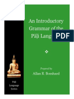 An Introductory Grammar of the Pāḷi Language