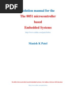 Solution - Manual The 8051 Microcontroller Based Embedded Systems