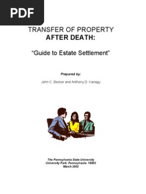 Transfer of Property After Death