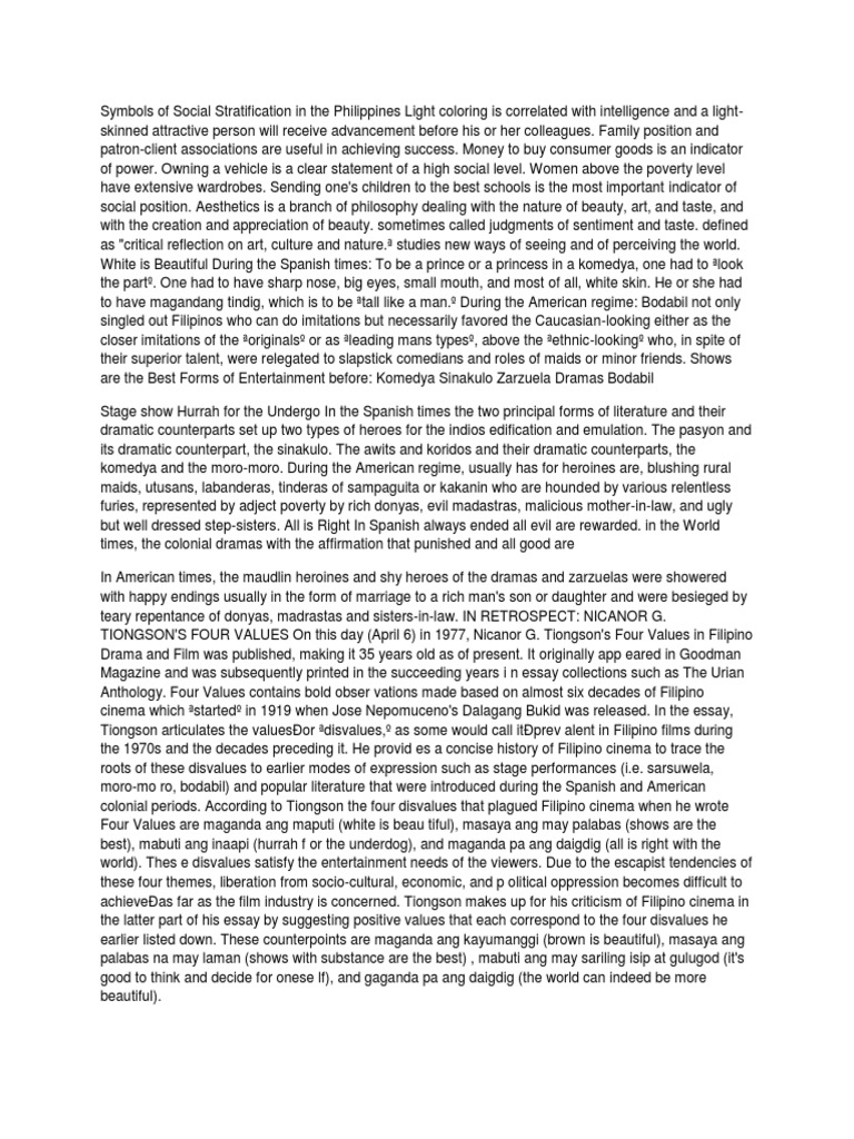 Four Values | PDF