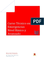 Curso Técnico en Emergencias Nivel Básico y Avanzado