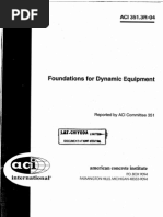 ACI 351 - Foundation for Dynamic Equipment