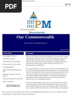Download Our Commonwealth PM Newsletter February 2009 by Preservation Massachusetts SN24094025 doc pdf