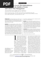 Download American Pain Society Recommendations for Improving the Quality of Acute and Cancer Pain Management by mhchristensen SN24094300 doc pdf