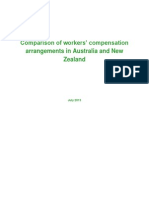 Comparison of Workers Compensation Arrangements