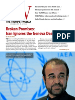 Broken Promises: Iran Ignores The Geneva Deal: The Trumpet Weekly The Trumpet Weekly