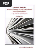 OFICINA DE FORMAÇÃO- sintese final