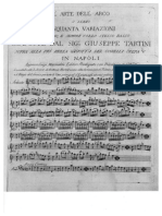 Partitura vioara Tartini