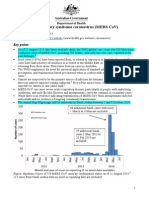 Middle East Respiratory Syndrome Coronavirus (Mers-Cov) : Key Points