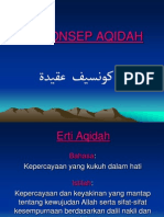 Konsep Aqidah