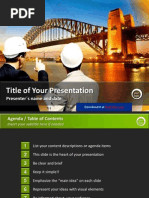 Download Bridges PowerPoint Template by StratPro by stratpro-presentations SN24095459 doc pdf