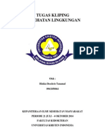 Download Tugas IKM - Kliping Kesehatan Lingkungan by Hizkia Deschris SN240958779 doc pdf