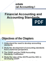 Intermediate Financial Accounting I Standards