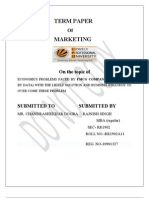 Analysis of FMCG Companies