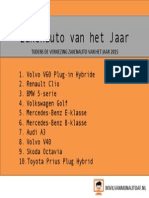 Zakenauto van het Jaar 2015