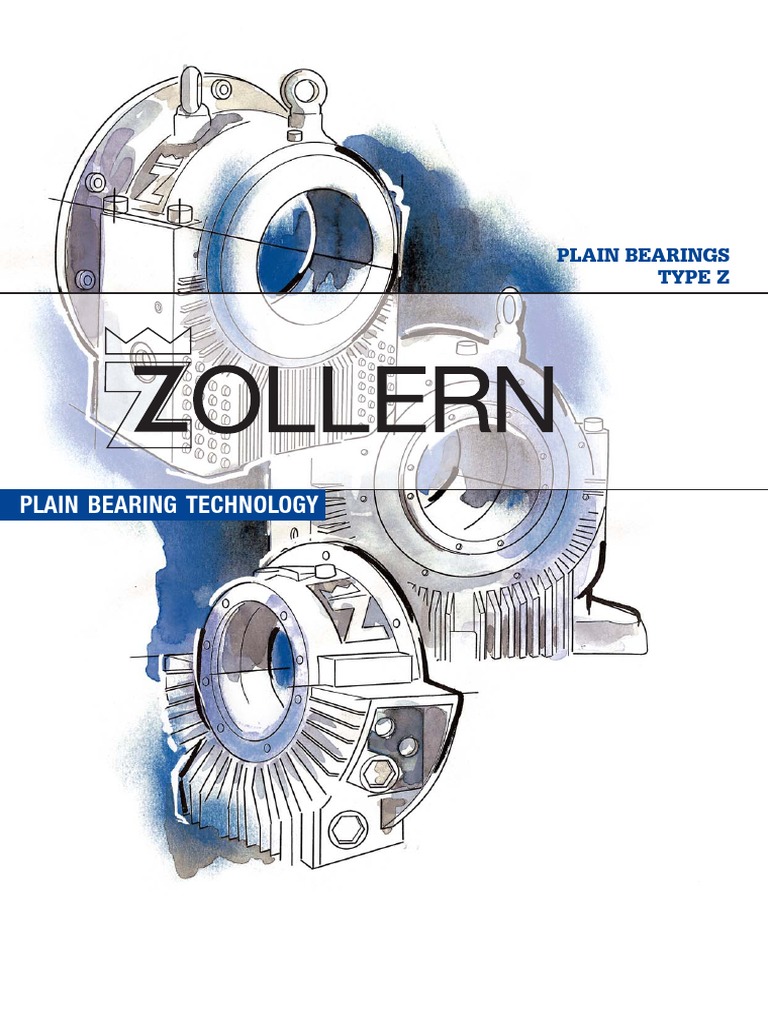 Zollern Plain Bearing Type Z PDF Bearing (Mechanical