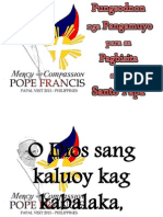 National Prayer for the Papal Visit (Hiligaynon)