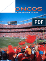 Denver Broncos 2014 Media Guide