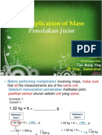 Multiplication of Mass: Penolakan Jisim