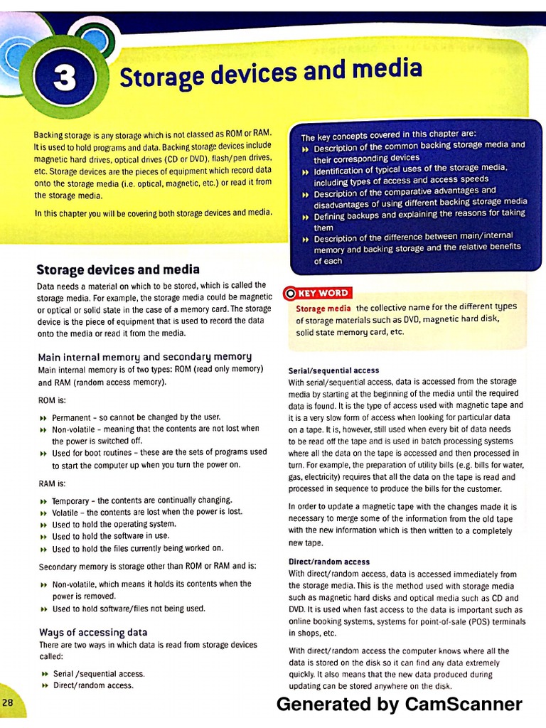 Storage Devices | PDF