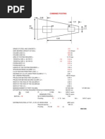 Comb. Trap. Footing
