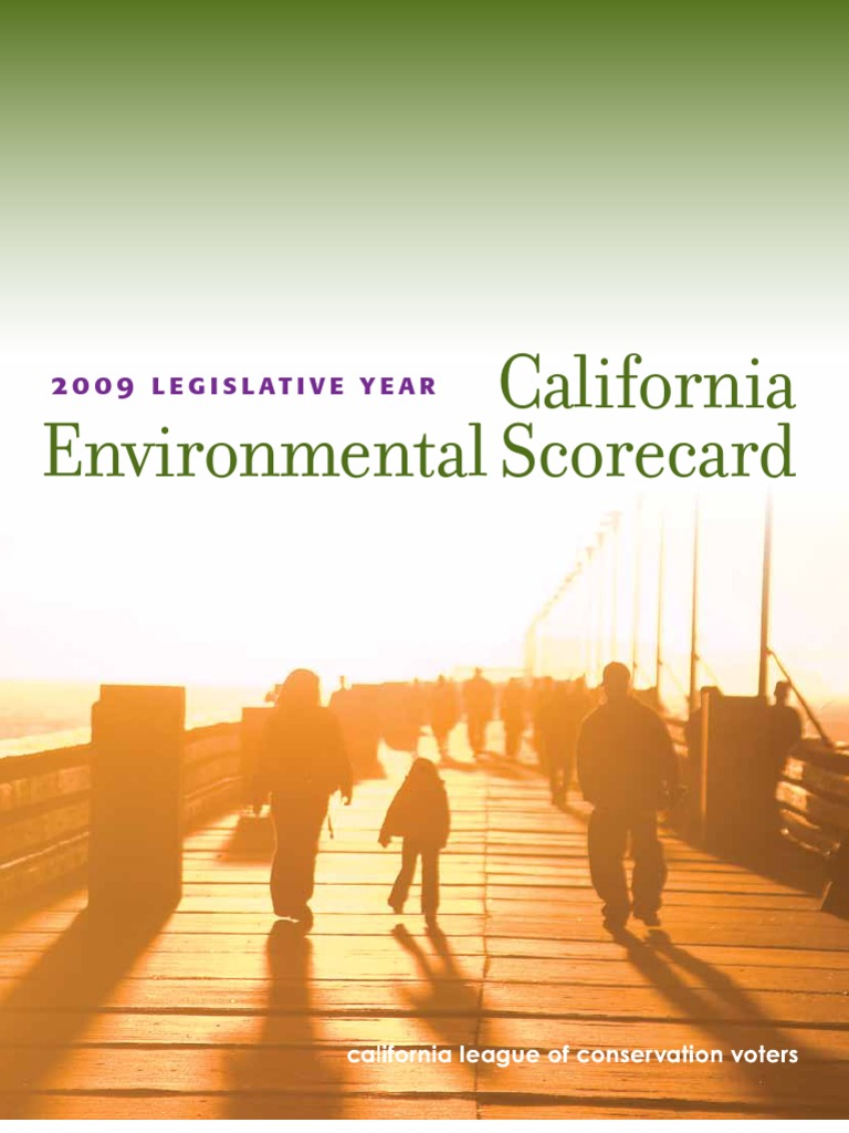 California Environmental Scorecard Pdf