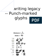 Indua Writing Legacy - Punch-marked Glyphs