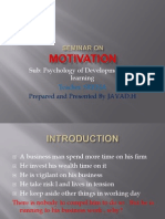 Sub: Psychology of Development and Learning: Prepared and Presented by JAVAD.H