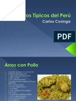 Platos Típicos Del Perú