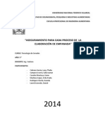 Aseguramiento para Cada Proceso de La Elaboracion de Empanada