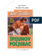 Jane Feather Špijunov Poljubac Drugi Roman Trilogije Poljubac