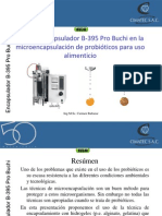 Encapsulator Buchi Probioticos