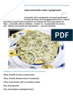 Blog.giallozafferano.it-pasta Al Kamut Con Pesto Prosciutto Cotto e Gorgonzola