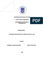 Partidos políticos en el Perú del 2000 al 2010